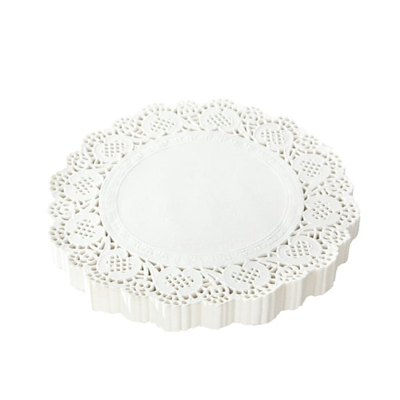 90 Pack Paper Doilies Assorted Sizes, 8.5inch 10.5 inch and 12 inch Round White Paper Doilies for Food, Disposable Lace Paper Doilies Paper Placemats for Party Table Crafts Cakes Desserts Tableware