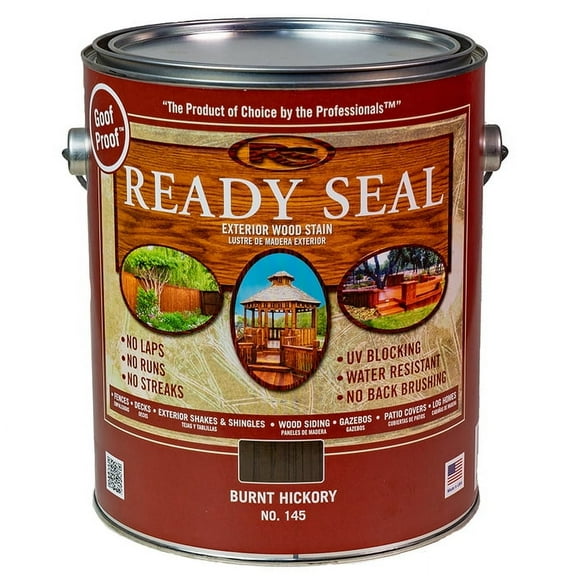 90-Pack of 1 gal Ready Seal 145 Burnt Hickory Ready Seal Exterior Stain & Sealer For Wood