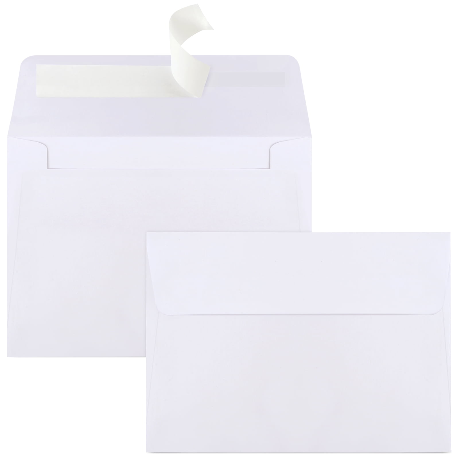 "Walmart 90 Pack A1 Size Envelopes, 3.5x5"" White, Self Seal, RSVP