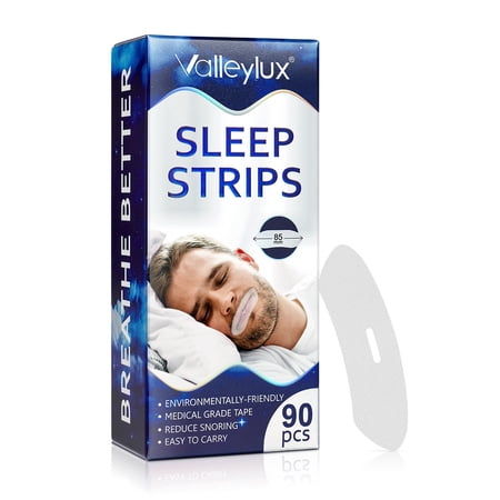 90 Pcs Mouth Tape by SEFUDUN - Advanced Anti Snoring Devices Gentle Sleep Strips