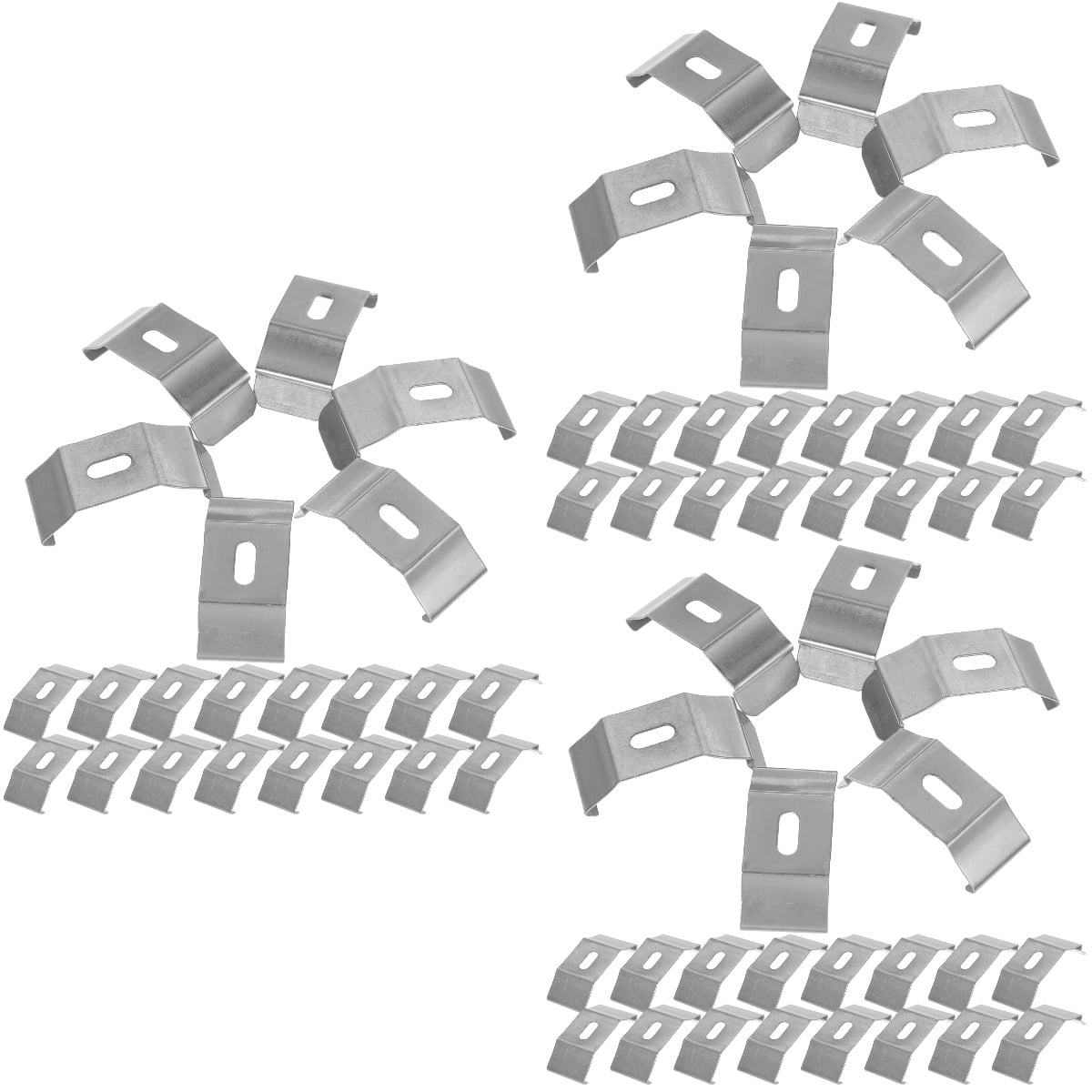 90 Pcs Vertical Blind Clamps Window Curtains Curtain Bracket Support