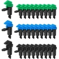 90 Pieces Drip Emitter, 3 Colors Garden Flag Irrigation Drippers in 3