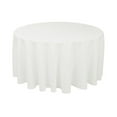 thumbnail image 1 of Craft And Party Stain Resistant White Polyester Tablecloth, 1 of 2
