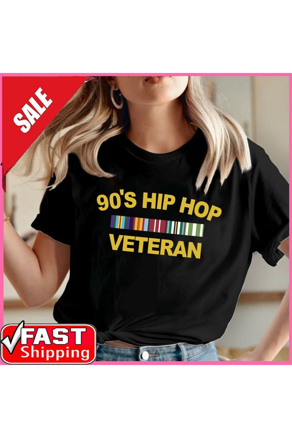 90'S Hip Hop Vintage Style Retro Classic Rap Tee