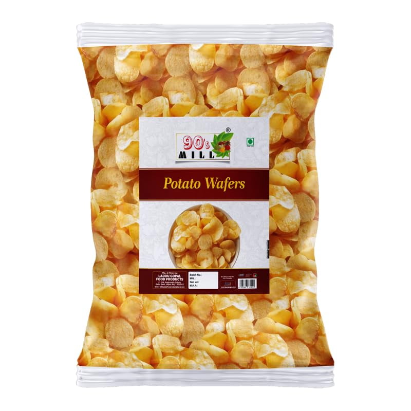 90'S Mill Potato Chips Navratri Diwali Rakhi Utsav Special Namkeen ...