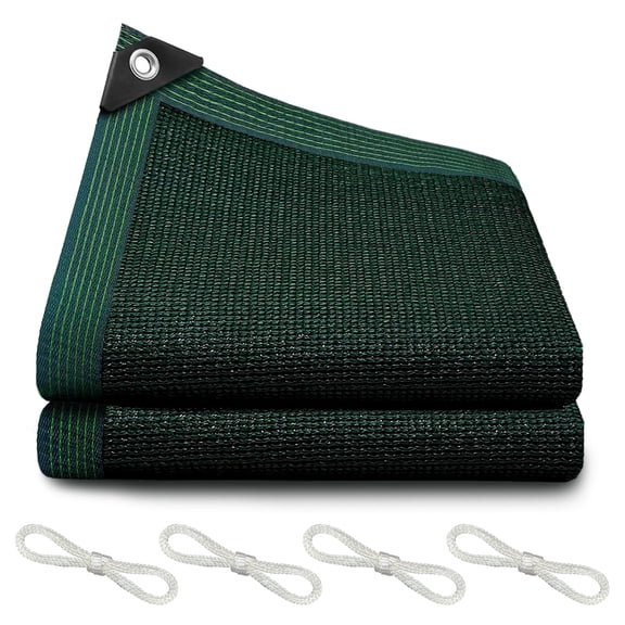 90% Shade Cloth 6.5x10FT Sun Shade Net with Grommets for Garden Greenhouse Patio Pergola