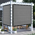 90 Shade Fabric Sun Shade Cloth with Grommets GN08 for Pergola