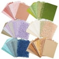 thumbnail image 1 of 90 Sheets Scrapbook Paper and Decorative Mesh Fabric Assorted Set - 6 Pack Mixed Special Paper for Scrapbooking,B, 1 of 6