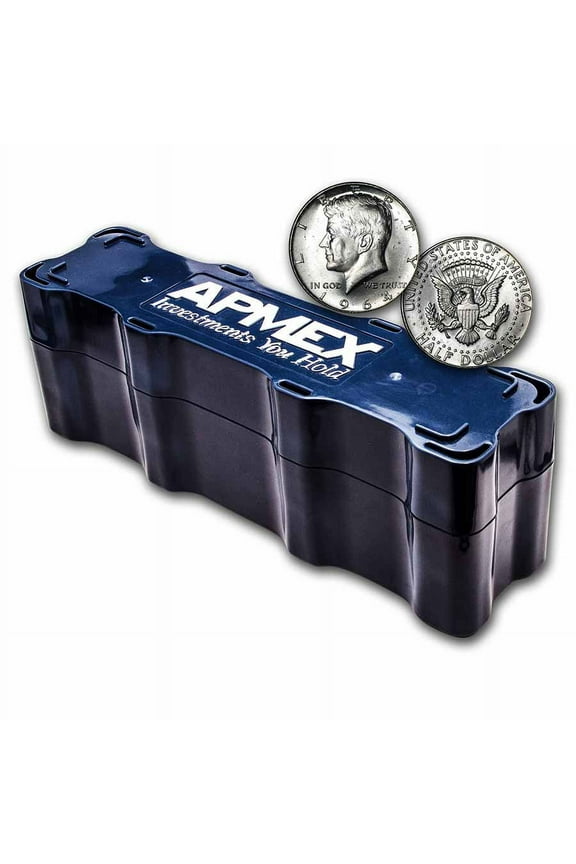 90% Silver Kennedy Half-Dollars $100 BU (1964) - Mini Monster Box
