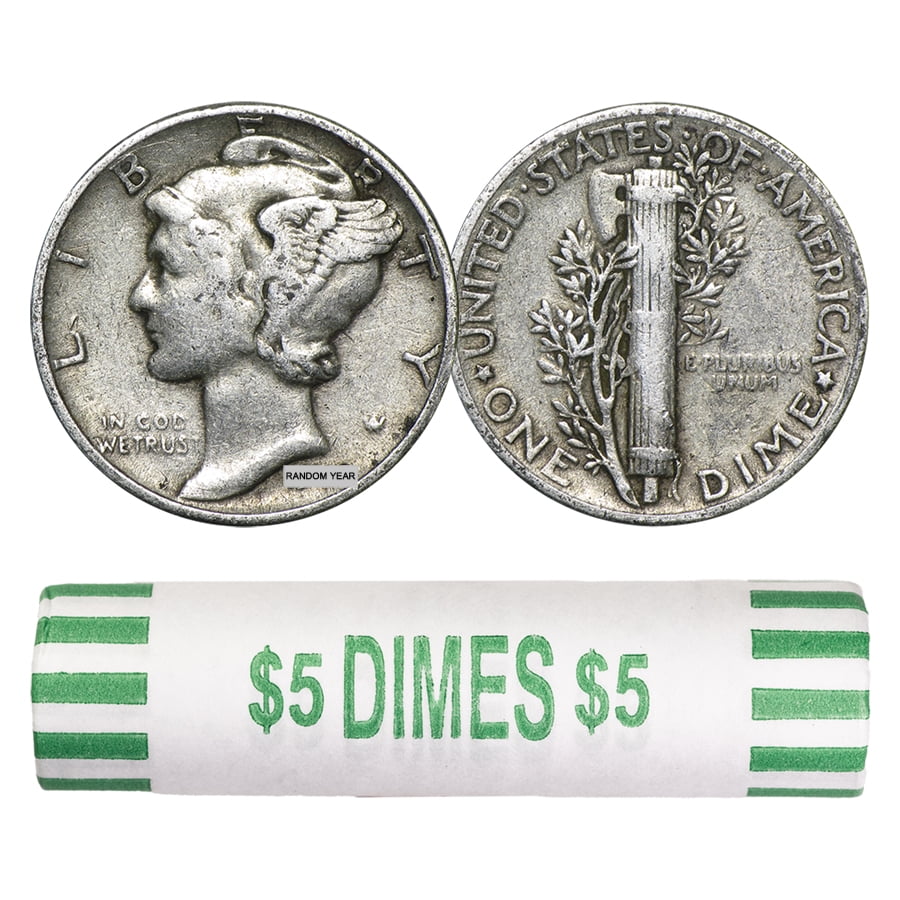 90-Silver-Mercury-Dime-50-Coin