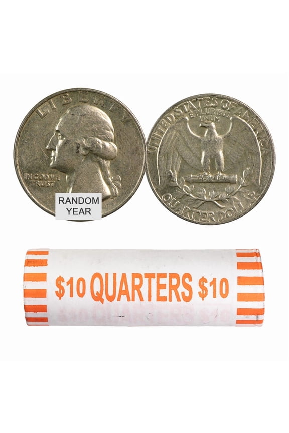 90% Silver US Coins - $10 Face Value Roll - US Mint