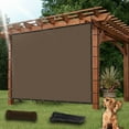 thumbnail image 1 of 90% Sun Shade Cloth 10 x 10 FT Pergola Shade Cover Canopy with Grommets, Sun Screen Fabric Tarp for Patio, Outdoor, Garden, Backyard, Driveway, Deck, Porch, 1 of 2