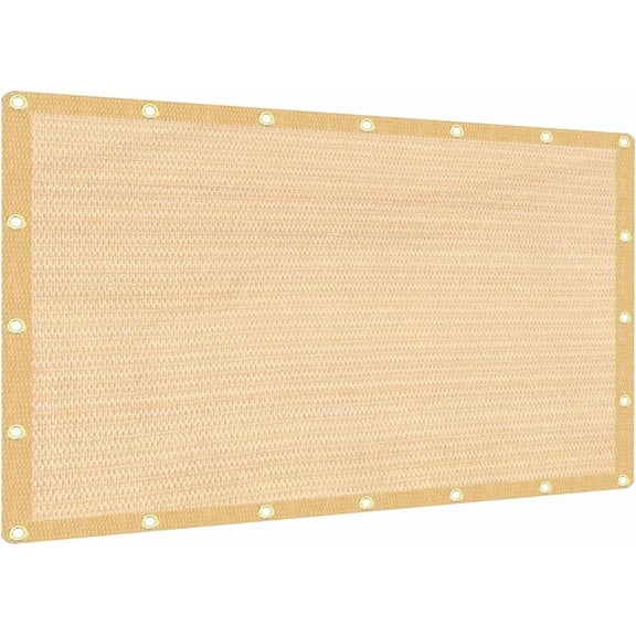 90% Sun Shade Cloth, 10x30 FT Breathable Sunshade Fabric, UV Protection Patio Shade Screen for Pergola, Porch, Deck, Backyard