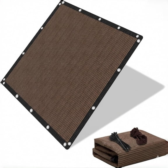 90% Sun Shade Cloth, 3' X 6' Pergola Shade Cover Canopy, 50 MPH Wind-Resistant Tarp with Reinforced Stainless Steel Grommets, Privacy Screen for Outdoor , Backyard, Deck