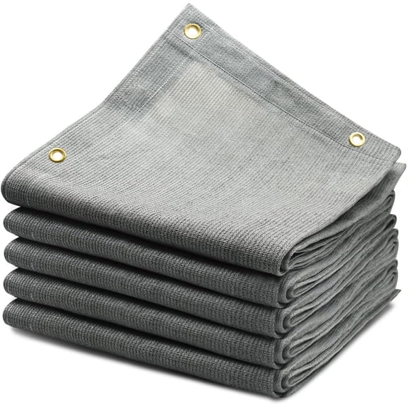 90% Sun Shade Cloth,8x8 FT Pergola Shade Cover, Reinforced Grommets, UV Protected Shade Fabric Privacy Screen Canopy Ideal for Pergola, Patio, Garden, Porch, Deck & Backyard Retreats
