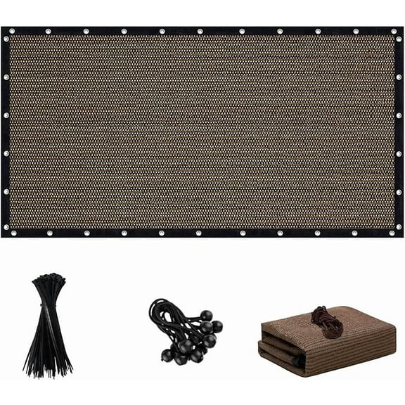 90% Sun Shade Cloth, Pergola Shade Cover Canopy, Mesh Tarp Sun Screens for Patio, Outdoor, Garden, Backyard (6 x 8 FT)