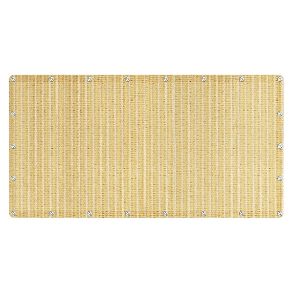 90% Sunblock Shade Cloth, Beige Shade Net, Patio Awning, Garden Tent Canopy, UV Resistant Net with Grommets, Garden Shade Cloth Mesh, Barn Roof Cover 10’ x 20’