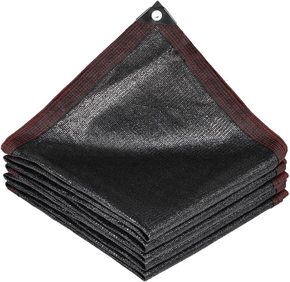90% Sunblock Shade Cloth Net Black Resistant - 6.5x3.2 FT Garden Shade ...