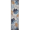 thumbnail image 1 of 90" X 114" Ivory  Polyester Rug, 1 of 2