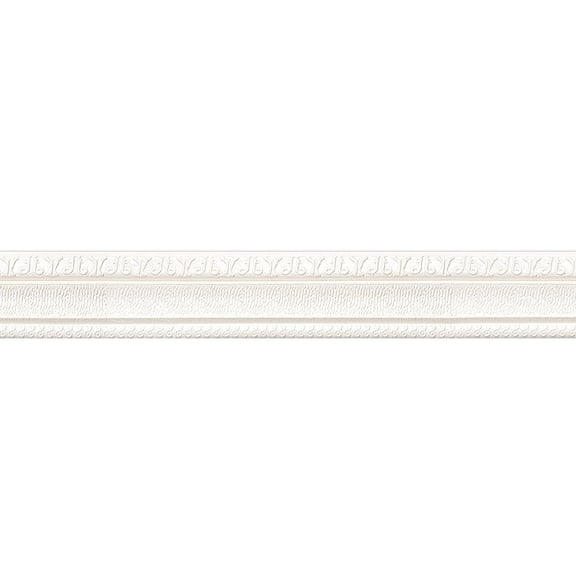 90" X 3" Peel Stick Foam Molding Trim Self Adhesive, Crown Molding Wallpaper Border Flexible, 3D Wall Edging Lines Foam Baseboard, Wall Base Moulding Trim for Home(A)