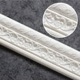 thumbnail image 1 of 90"X 3" Stick On Molding,Self Adhesive Flexible Foam Molding Trim, 3D Sticky Decorative Wall Lines Wallpaper Border for Home, Office, Hotel Diy Decoration, 1 of 4