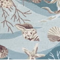 thumbnail image 1 of 90" X 90" Seafoam Polyester Rug, 1 of 2
