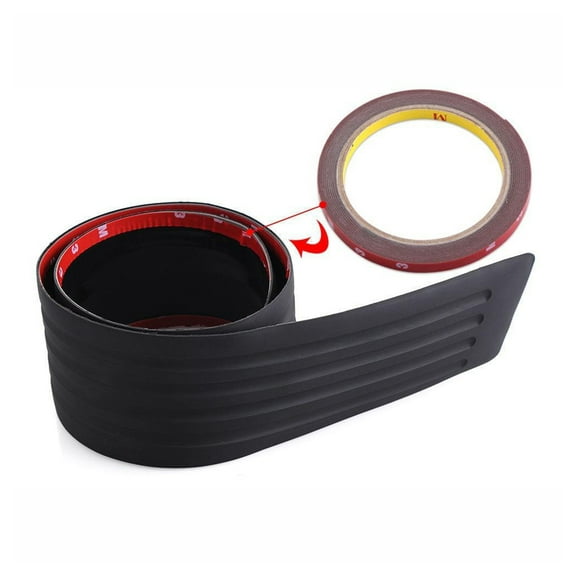 90 X7.8cm Bumper Protector Trim Car Anti-scratch Protetor Collision Patch Guard Strip Rubber