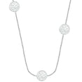 thumbnail image 1 of 90 cm Loto Stainless Steel Women Necklace, Blue, 1 of 1