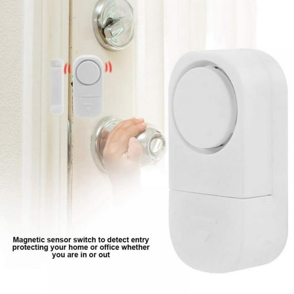 90-decibel Wireless Anti-Theft Remote Control Magnetic Sensor Door Window Home Entry Security Burglar Bell Alarm