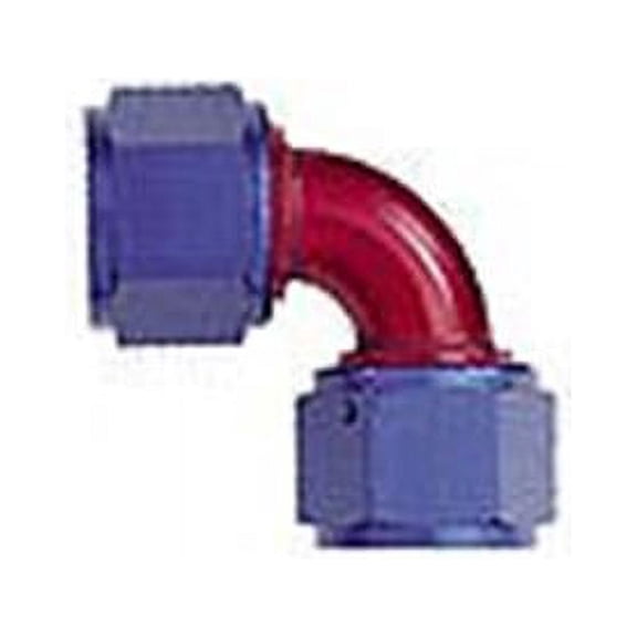 90 deg -12 AN Female to Female Swivel Coupling