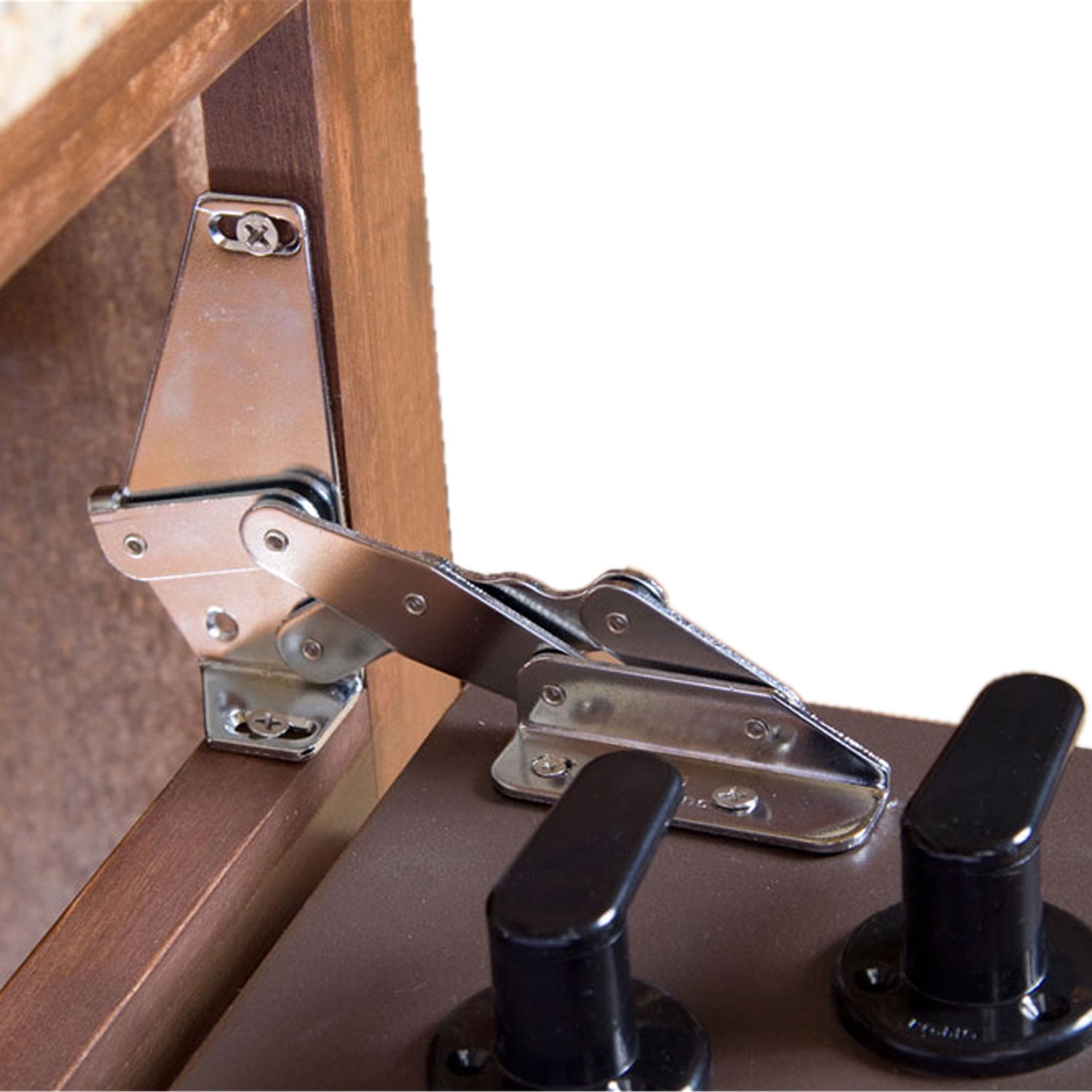 1.25 x 3.75 90 Degree Extend Tip Out Hidden Hinge in Chrome (1 Pair) 1.25 x 3.75 90 Degree Extend Tip Out Hidden Hinge in Chrome (1 Pair)