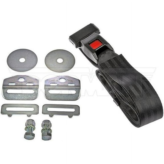 90 in. Universal Seat Belt - Black