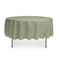 thumbnail image 1 of 90 inch Round Polyester Tablecloth Sage, 1 of 2