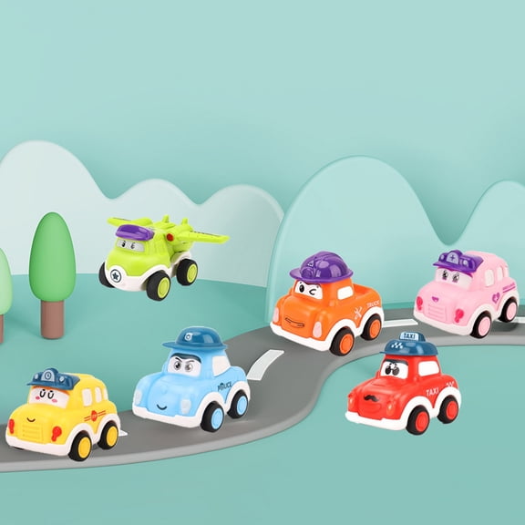 up to 90% off karymi Dinosaur Macaron Regenerative Engineering Vehicle Simulation Car Pull Back Auto Move Toy 7.6x5.1x1.9in Gift Ideas up to 90% off Holiday Deals