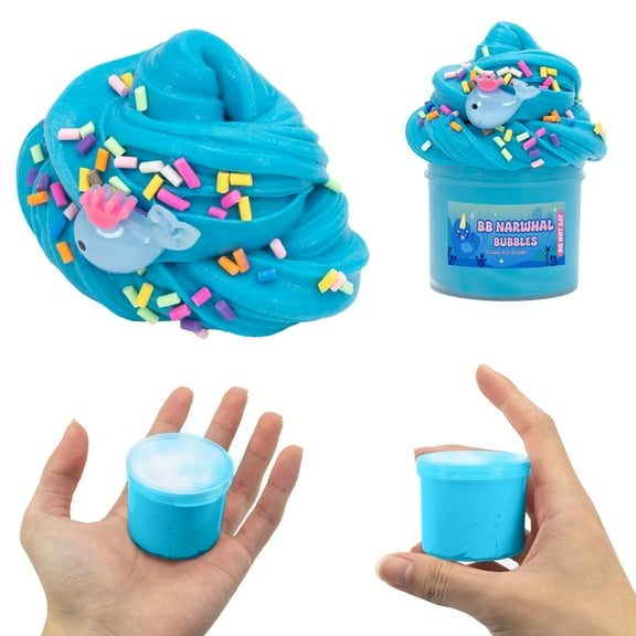 up to 90% off karymi Furry Cloud Butters 70ml Non-Settling Sensory Toy with DIY Accessories Stretchy Stress Relief 1.96x1.65x1.65in Party Favors up to 90% off Super Savings Week