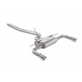 thumbnail image 1 of 90 mm Audi 8V A3 Touring Edition Exhaust with Dual Outlet Diamond Black Tips, 1 of 1