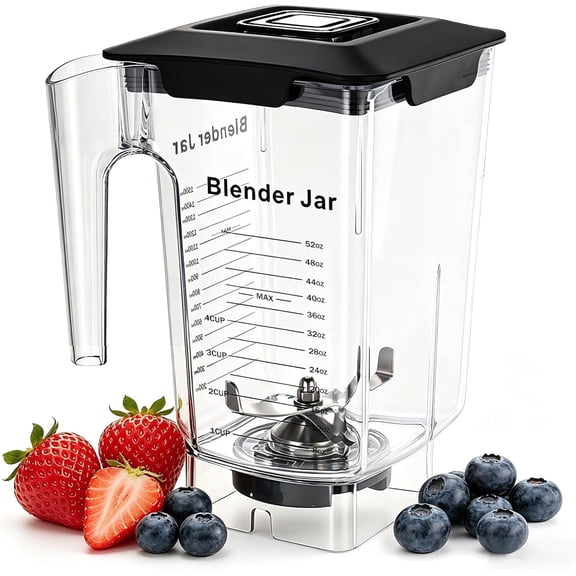 90-ounce jar replacement part, compatible with mixer professional 800825885 series mixers, etc. Compatible jar replacement part is perfect for commercial and home use