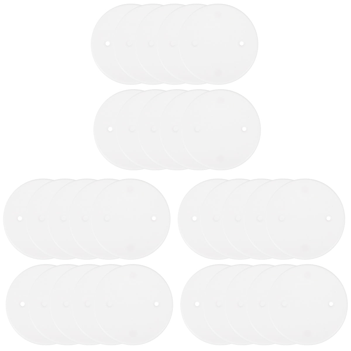 90 pcs Ceiling Electrical Box Cover Wall Plate Junction Box Cover Plug