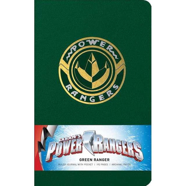 90's Classics: Power Rangers: Green Ranger Hardcover Ruled Journal ...
