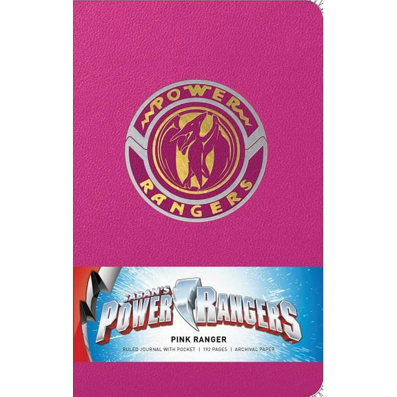 90's Classics: Power Rangers: Pink Ranger Hardcover Ruled Journal (Hardcover)