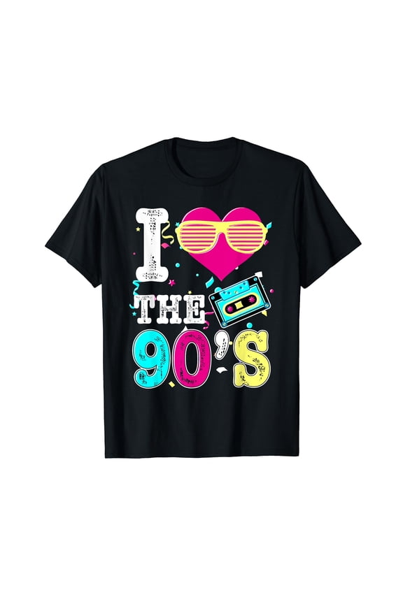 90's Clothes - 90's Party Supplies - Retro 90s Pop Culture T-Shirt