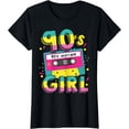 thumbnail image 1 of 90's Girl Style Retro Vintage Outfits Clothes Old Cassette T-Shirt, 1 of 3