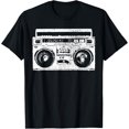 thumbnail image 1 of 90's Hip Hop Radio Ghetto Blaster Vintage T-Shirt, 1 of 4