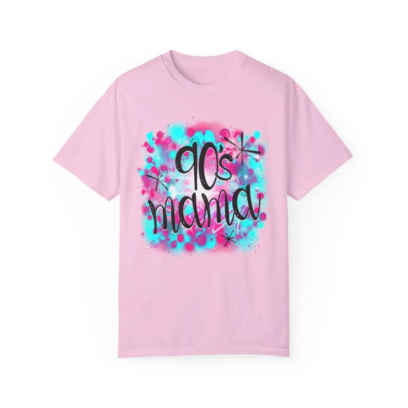 90's Mama Airbrush Spray Paint comfy t-shirt, Unisex Garment-Dyed T-shirt