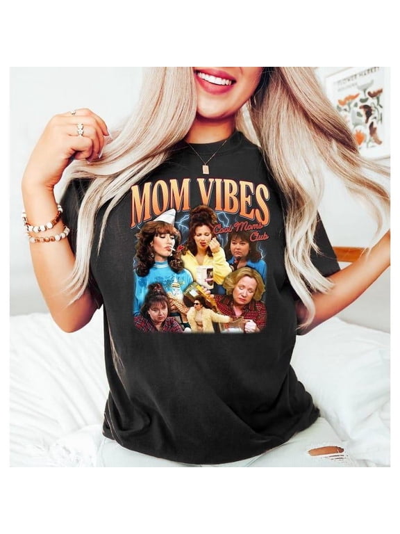 90’s Mom Vibes Shirt, Funny Mom Life Shirt, Trendy Funny Mom T-Shirt, Retro Mother Shirts, Mother's Day Gift, Cool Mom Gifts