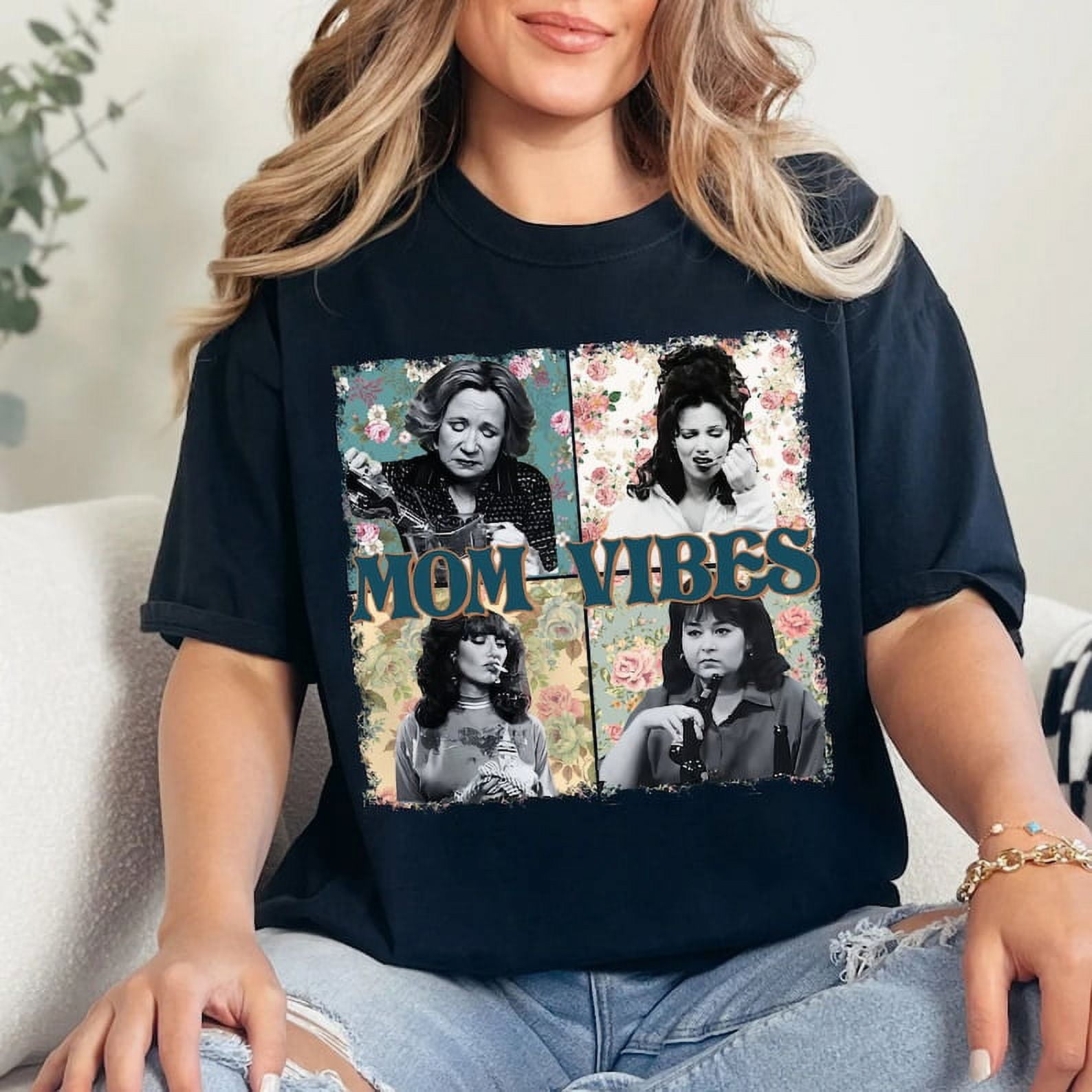 Women Cartoon Leopard Mom Mother Mama Short Sleeve Summer Female Tshirts Fashion
