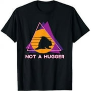 90's Not A Hugger Shirt - Porcupine Shirt - Vaporwave T-Shirt