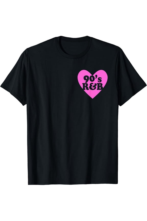 90's R&B Love Heart RNB Music T-Shirt