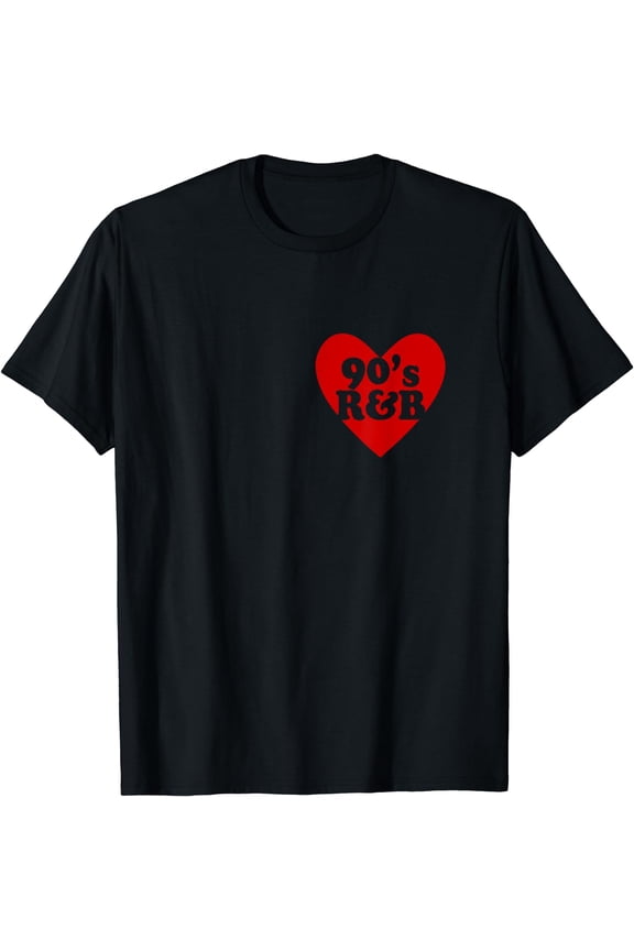 90's R&B Love Heart RnB Music T-Shirt