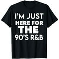 thumbnail image 1 of 90's R&B Music For Men Women Girl RnB Lover Rhythm and Blues T-Shirt, 1 of 5